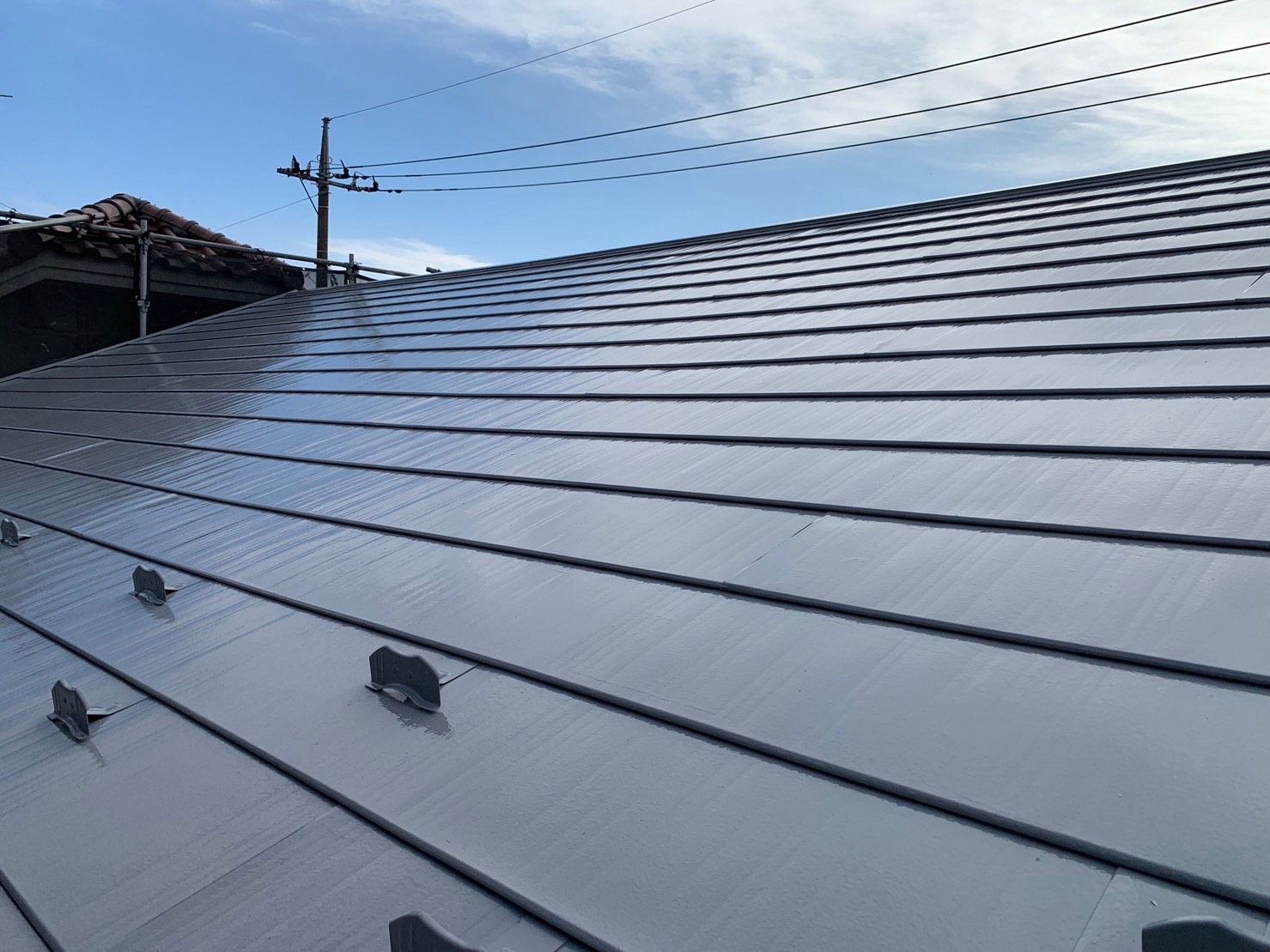 葛飾区　屋根塗装