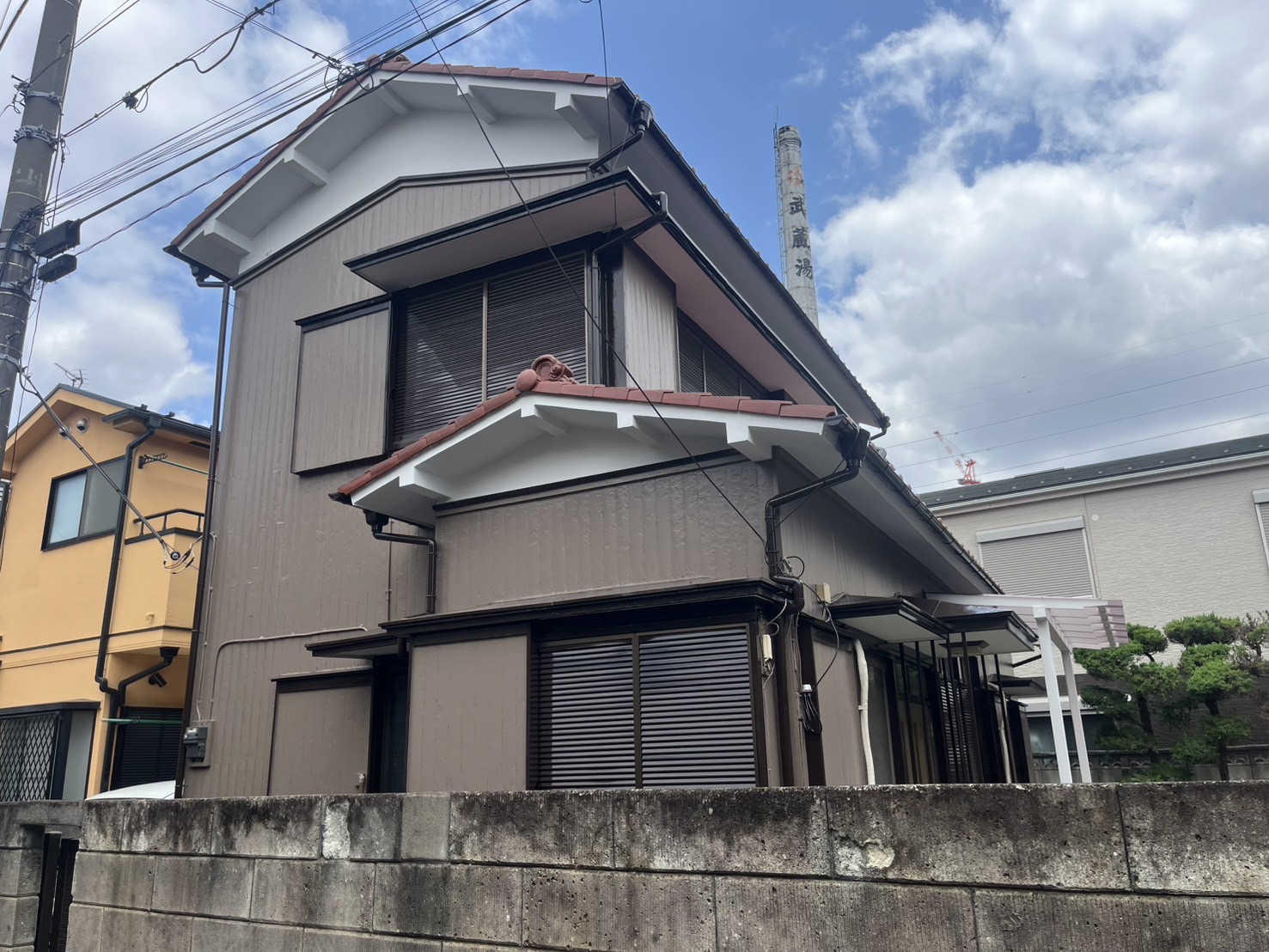 江戸川区　塗装工事一式③